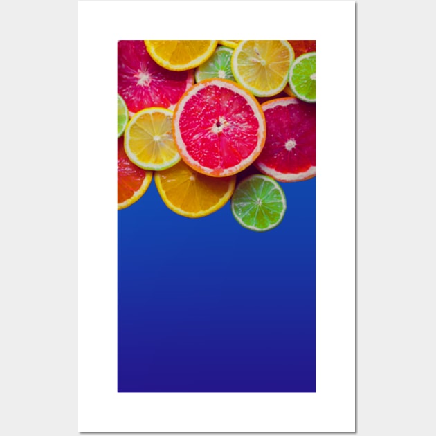 Citrus Delite! Wall Art by Whole Lotta Pixels